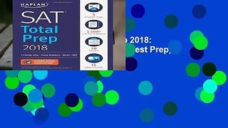 Full version  SAT: Total Prep 2018: Online + Book + DVD (Kaplan Test Prep) Complete