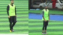 Ranbir Kapoor, Arjun Kapoor & others enjoying football at the Jamnabai ground | FilmiBeat