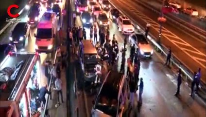 Şirinevler'de feci kaza: Ölü ve yaralılar var