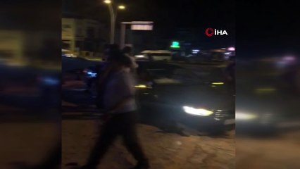 Bodrum’da yaşanan akıl almaz kaza güvenlik kamerasına yansıdı