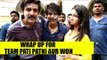 Kartik Aryan and Ananya Panday cut the cake as they wrap up shoot for Team Pati Patni Aur Woh