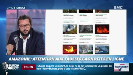 #Magnien, la chronique des réseaux sociaux : Amazonie, attention aux fausses cagnottes en ligne - 09/09