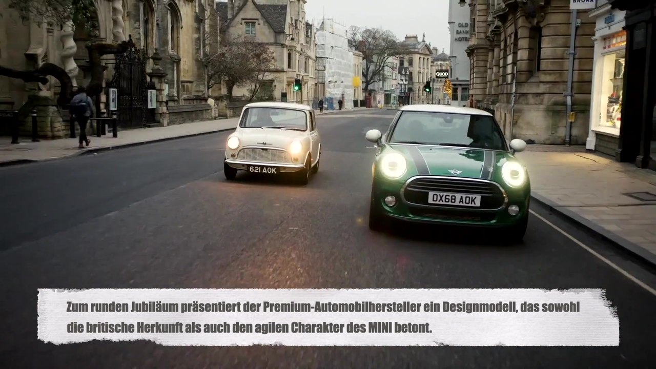 Mit traditionellem Sportsgeist und britischem Flair - Die MINI 60 Years Edition