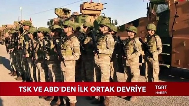 ABD ile İlk Ortak Devriye 3 Saatten Fazla Sürdü