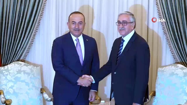 - Bakan Çavuşoğlu, KKTC Cumhurbaşkanı Akıncı ile görüştü