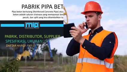 Ukuran & Spesifikasi Pipa Beton Bertulang ☎ 0852 1900 8787 (MegaconConcrete.com) - YouTube