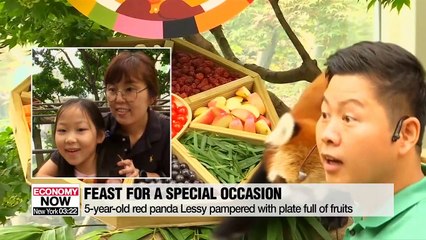 Pre-Chuseok feast for animals at Everland zoo