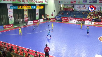 Highlights | Sanvinest Sanna Khánh Hòa - Cao Bằng | Futsal HDBank 2019 | VFF Channel|