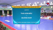 Highlights | Thái Sơn Bắc - Quảng Nam | Fusal HDBank VĐQG 2019 | VFF Channel