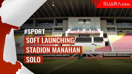 Begini Suasana Soft Launching Stadion Manahan Solo
