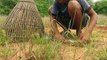 Build Deep Hole Underground Python Snake Trap Using Bamboo - PVC That Work 100%