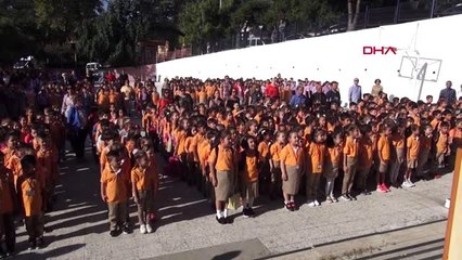 Zonguldak'ta ilk ders zili çaldı