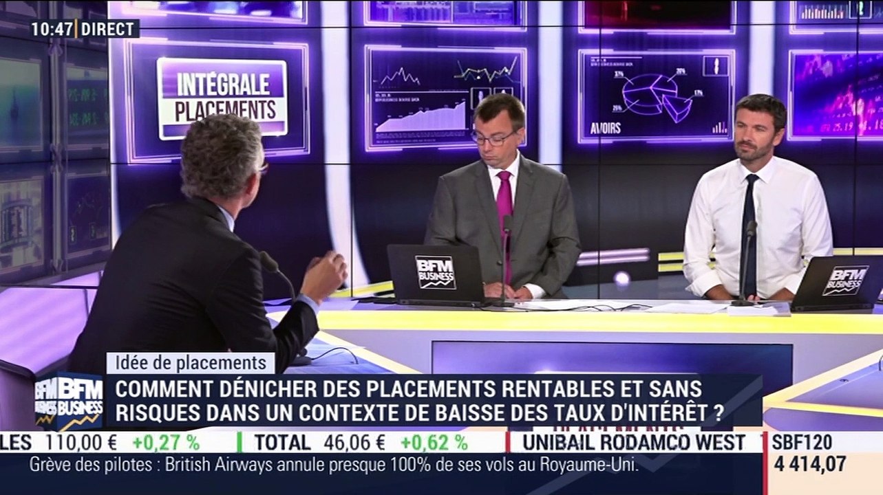 Idées de placements: Comment dénicher des placements rentables et sans risques dans un contexte de baisse des taux d'intérêt ? - 09/09