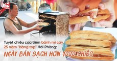 BÁNH MÌ CAY TIÊU THỤ HƠN 1000 CHIẾC 1 NGÀY