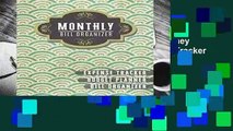 Full E-book  Monthly Bill Organizer: money management planner | Weekly Expense Tracker Bill