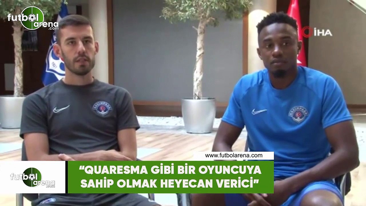 Koita: “Quaresma gibi bir oyuncuya sahip olmak heyecan verici”