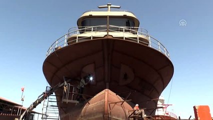 Moritanya ve Gürcistan'ın balıkçı gemileri Ordu'dan