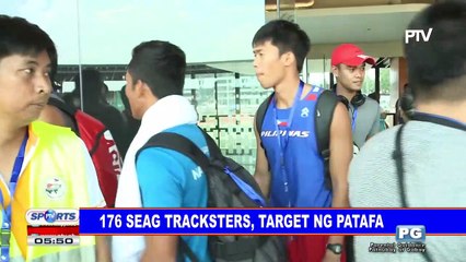 178 SEAG tracksters, target ng PATAFA