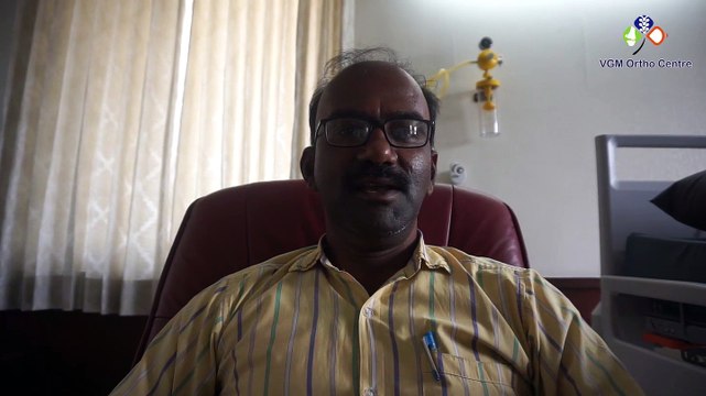 Patient Testimonial after Meniscus Tear Surgery in Coimbatore - VGM Ortho Centre