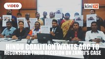 Hindu coalition calls on AGC to reconsider their decision on Zamri Vinoth's case