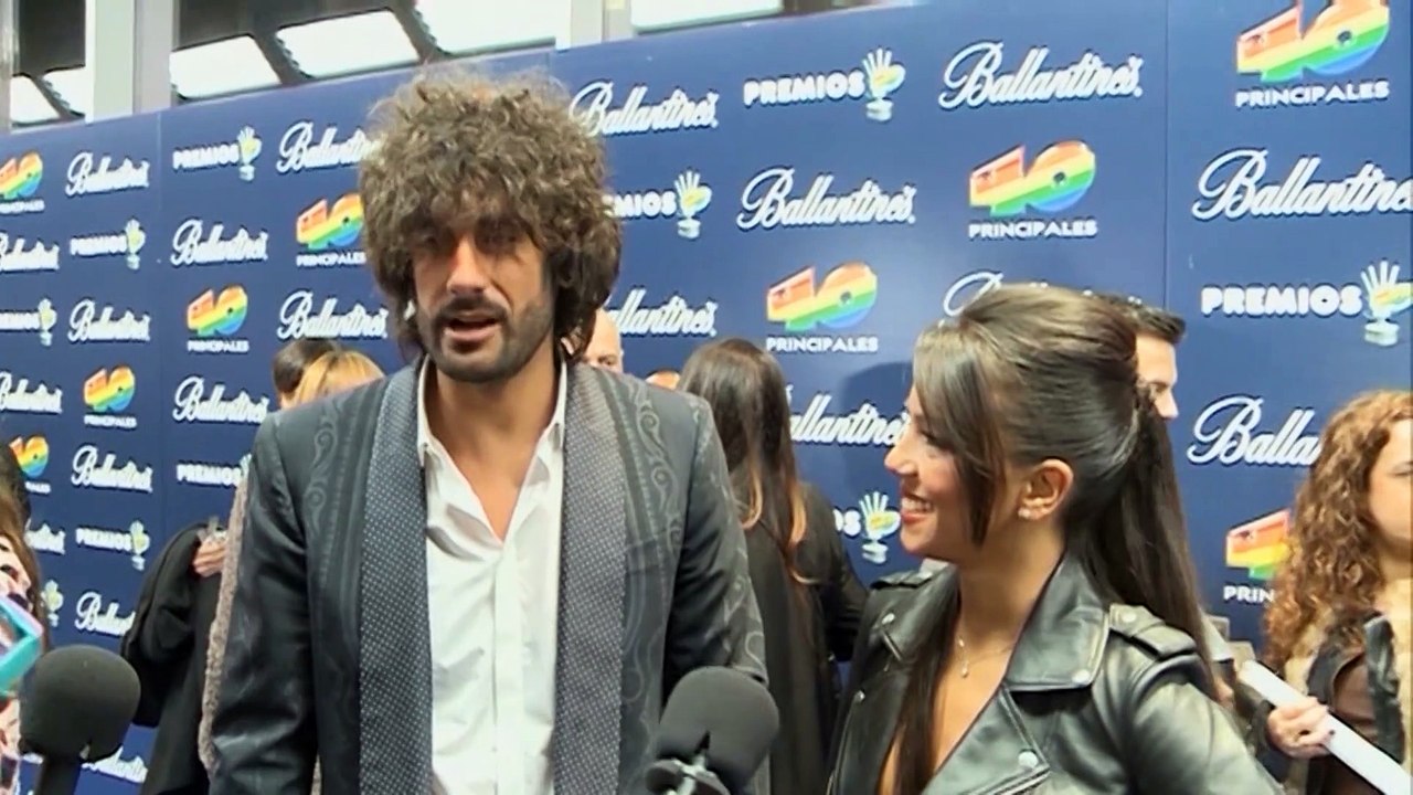 Primeras declaraciones de Melendi tras su boda