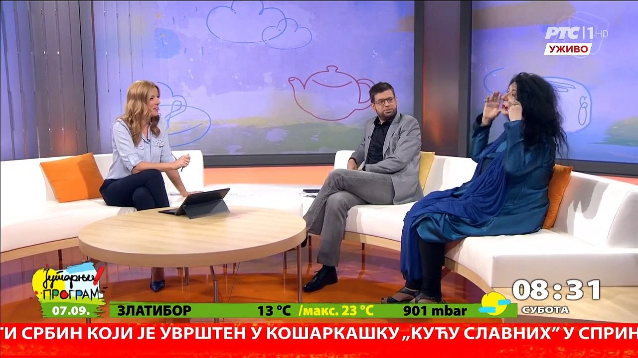 CARICA! A GDE SU ŠMINKERI, A UŽIVO SMO U PROGRAMU: Upravnica NARODNOG POZORIŠTA zasmejala sve u jutarnjem programu!