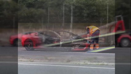 09-09-19 FERRARI kit car ON FIRE JPINI