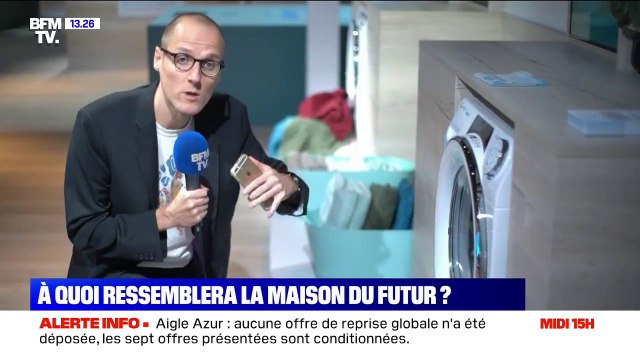 Machine à laver et frigos connectés, télévision transparente... À quoi ressemblera la maison du futur ?