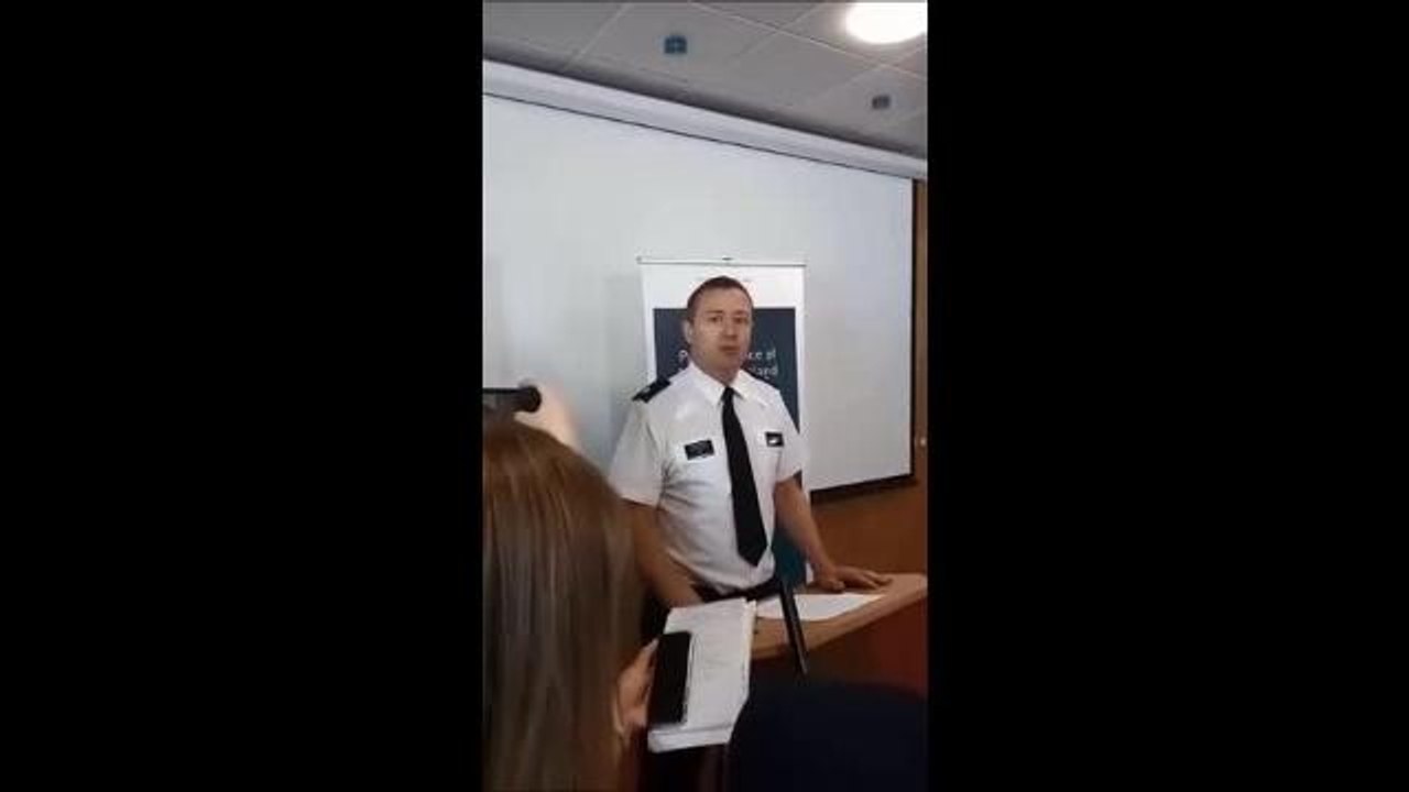 Mortar press conference