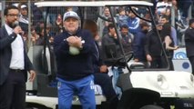 Maradona presentado como nuevo entrenador en Argentina