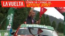 Départ officiel / Official start - Étape 16 / Stage 16 | La Vuelta 19