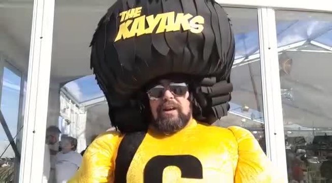 Colin, Big Pink Dress, Great North Run