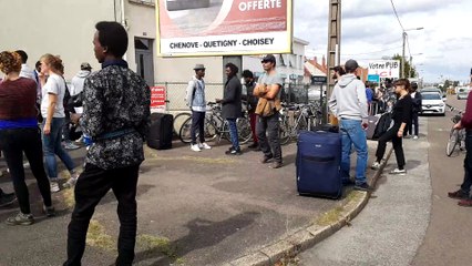 Une expulsion de migrants menée à Chenôve