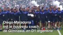 Maradona de retour sur un banc d'entraîneur en Argentine