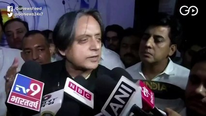 Tharoor: Congress Must Stick To Its Ideals