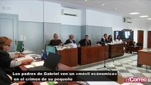 Los padres de Gabriel ven un «móvil ecónomico» en el crimen