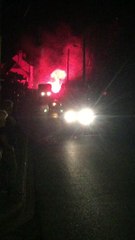 Défilé militaire nocturne à Bonneval