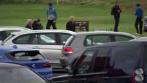 Prince Andrew visits Royal Portrush Golf Club
