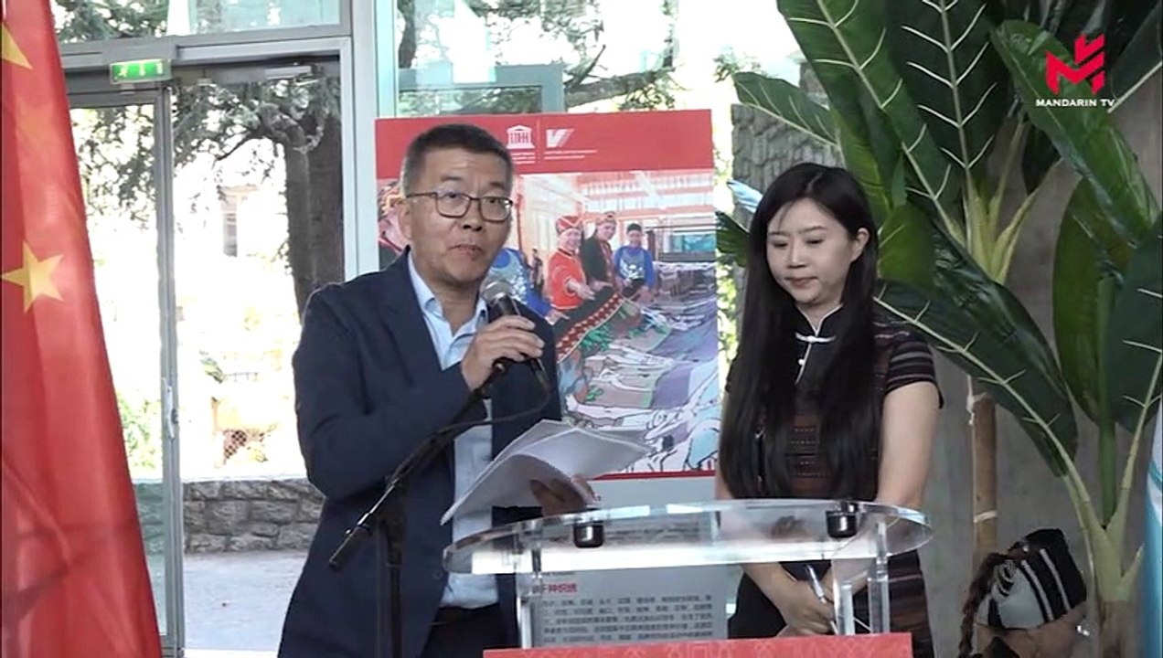 黎锦时尚展，海南传统纺染织绣技艺走进联合国