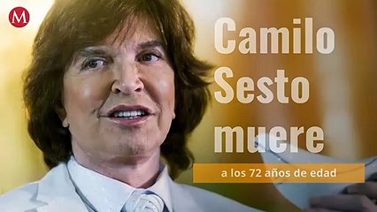 Camilo Sesto muere a los 72 años de edad
