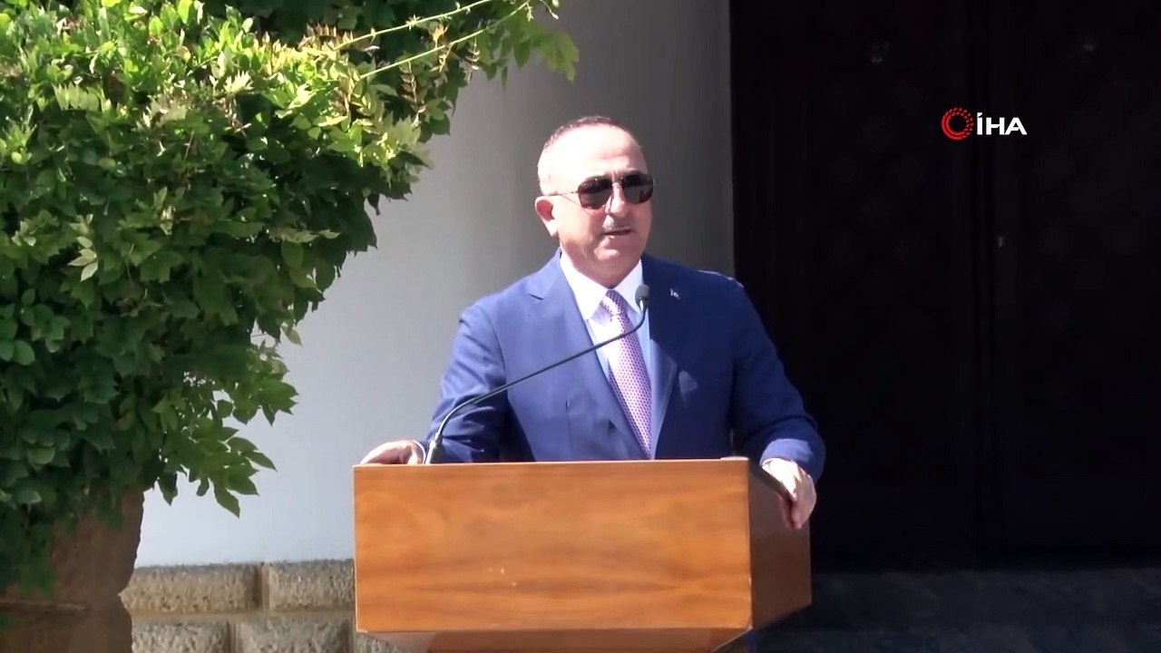 Bakan Çavuşoğlu'dan Doğu Akdeniz ve Kıbrıs Açıklaması