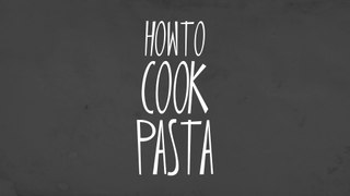 Animation Cooks! - How to Cook Pasta - Rule 01