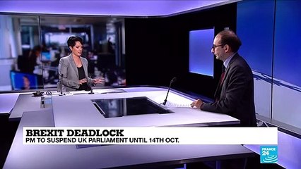 Brexit: British parliament to be suspended from tonight