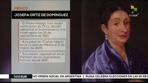 Mexicanos recuerdan a Josefa Ortiz, artífice de la independencia