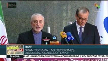 Irán tomará las decisiones pertinentes sobre el acuerdo nuclear