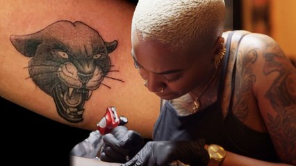 The Black Panther Tattoo Project is Reclaiming Black History