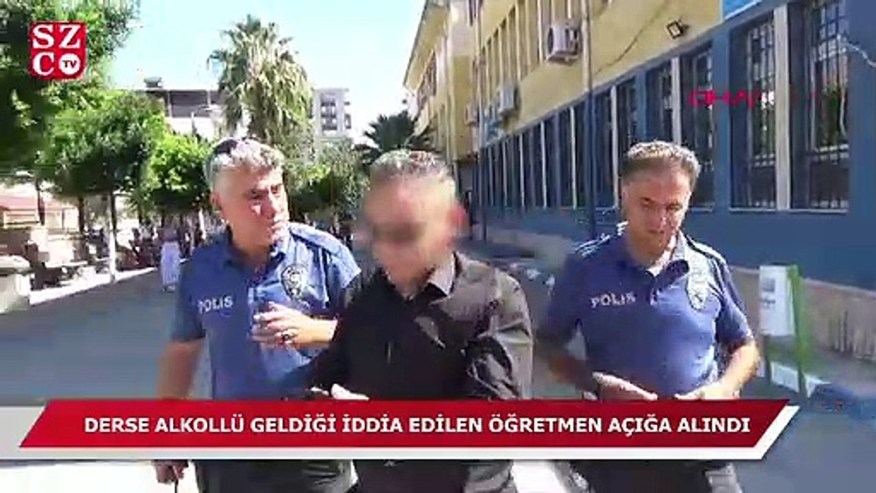 Derse alkollü geldiği iddia edilen öğretmen açığa alındı
