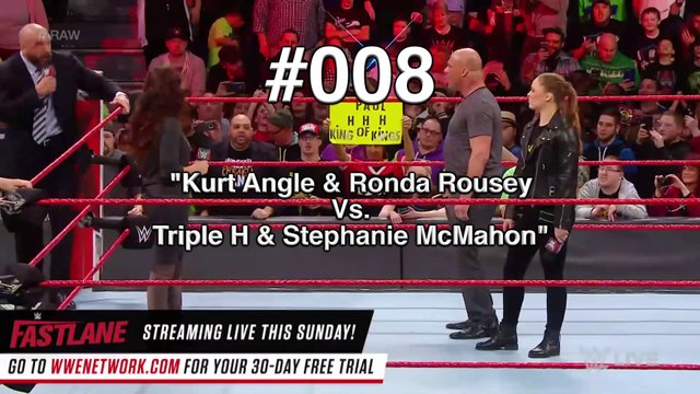 Promo #008 - Kurt Angle & Ronda Rousey Vs. Triple H & Stephanie McMahon