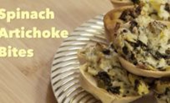 Your Mouth Will Water Over These Insane SPINACH ARTICHOKE Bites