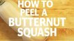 You've Been Peeling BUTTERNUT SQUASH Wrong This Whole Time!